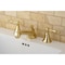 Kingston Brass KS4472NL 8" Widespread Bathroom Faucet, Polished Brass KS4472NL - alternate 2